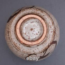 0905a Tatsuzo Shimaoka Japanese Mingei Mashiko pottery Yunomi Tea Cup With Box
