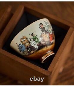 100cc China JingDeZhen Hand Drawing 12 zodiac master tea cup beauty ceramic cup