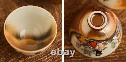 100cc China JingDeZhen Hand Drawing 12 zodiac master tea cup beauty ceramic cup