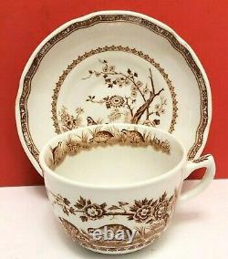 10 sets Vtg 1921 Furnival's Quail pattern teacup saucer made in England transfer