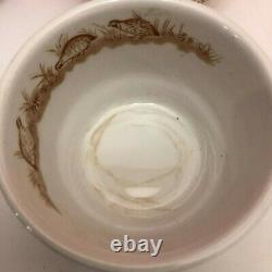 10 sets Vtg 1921 Furnival's Quail pattern teacup saucer made in England transfer