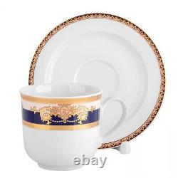 14pc Marie Antoinette Luxury Porcelain Czech Tea Service Set European Tea Set