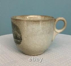 1776 U. S. Centennial Exhibition 1876 Coxon & Co, Stone China Tea Cup & Saucer