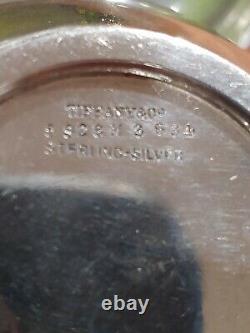 1881 TIFFANY & CO STERLING EXECUTIVE CUP SAUCER Coffee Tea Mug 355 grams