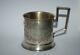 1896 Antique Imperial Russian Sterling Silver 84 Glass Tea Cup Holder 96 Gr