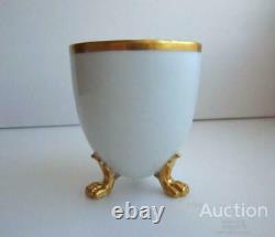 1900 Meissen Antique Porcelain Tea Cup Empire Style Marked Made in German