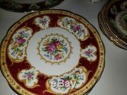 24 EUC Royal Albert England Bone China Lady Hamilton Tea Cup Saucer Serving Bowl