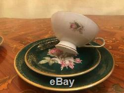 2 Cup 2 Saucer 2 Dishes Set Rare RW Rudolf Wacther Bavaria Porcelain Tea Coffee