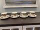 4 Sets Lenox Holiday Tartan Footed Tea Cup And Saucers 8 Pcs New! Great Deal