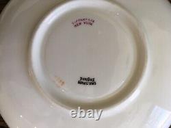4 Stunning Sets Antique c1905 Tiffany of NY Teacups & Saucers Cauldon of England