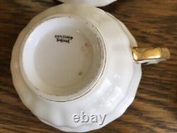 4 Stunning Sets Antique c1905 Tiffany of NY Teacups & Saucers Cauldon of England