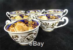 6 SETS C1830 ANTIQUE RIDGWAY PORCELAIN TRIO TEA COFFEE CUP & SAUCERS P. 2/1088 b