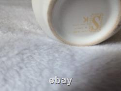 6 set GREECE 24 K Gold TEA CUP & SAUCER Greek Mythology Gold White 6 Cups