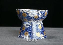 999 sterling silver tea set health care Jingdezhen porcelain tea pot pitcher cup