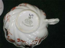 ANTIQUE PARAGON CHINA TEA CUP SAUCER GOLD GILT FINE BONE CHINA England Porcelain