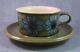 Arabia Of Finland, Vintage, Hand Painted Tea Cup & Saucer, Excellent Condition