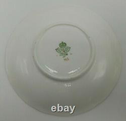 AYNSLEY England ORCHARD FRUIT GOLD TEA CUP & SAUCER N. Brunt & D. Jones