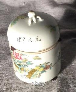 A Chinese Porcelain Teacup or Ginseng Soup Cup With Lid