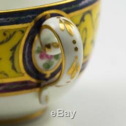 A Sèvres Arabesque Tasse à Thé and Saucer 1791 Porcelain