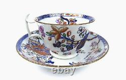 Antique 1814 1822 Spode Cabbage Pattern # 2061 Stone China Tea Cup & Saucer