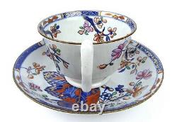 Antique 1814 1822 Spode Cabbage Pattern # 2061 Stone China Tea Cup & Saucer