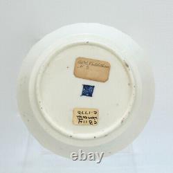 Antique 18C Worcester Tea Cup or Bowl & Saucer E. J. Sidebotham Collection PC