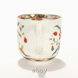 Antique 18th Century Worcester English Porcelain Cup cann coffee tea PC 1