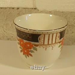 Antique 1925-1941 Melba Bone China Hand Painted Floral Tea Cup & Saucer England