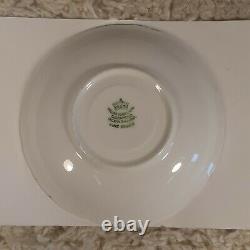 Antique 1925-1941 Melba Bone China Hand Painted Floral Tea Cup & Saucer England