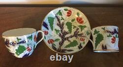 Antique 19th c. Coalport Porcelain Trio Tea Cup Coffee Can & Saucer 1810 Imari 2