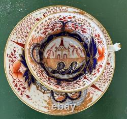 Antique 19th century English Regency Imari Porcelain Tea or Coffee Cup & Saucer