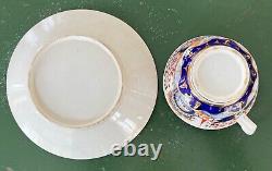 Antique 19th century English Regency Imari Porcelain Tea or Coffee Cup & Saucer