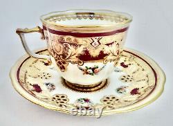 Antique Alcock Tea Cup & Saucer