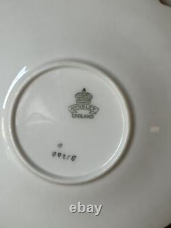 Antique Aynsley Butterfly Handle Bone China Teacup & Saucer Rare