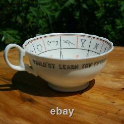 Antique Aynsley NELROS Cup of Knowledge Fortune Telling Teacup circa 1905