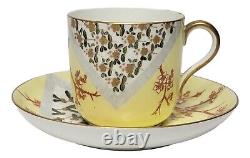 Antique Bodley Tea Cup & Saucer, Aesthetic Period