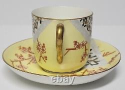 Antique Bodley Tea Cup & Saucer, Aesthetic Period