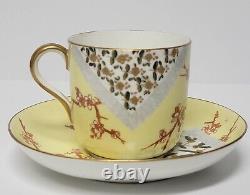 Antique Bodley Tea Cup & Saucer, Aesthetic Period