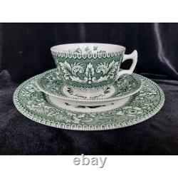 Antique British Westminster Wood&sons Porcelain Trio Tea Cup Collectables