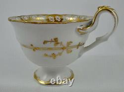 Antique Brown, Westhead & Moore Tea Cup & Saucer, c. 1850