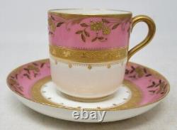 Antique Brownfield's Demitasse Tea Cup & Saucer, Aesthetic Period
