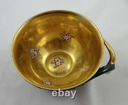 Antique Capodimonte Tea Cup & Saucer