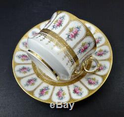 Antique Cauldon Tea Cup & Saucer