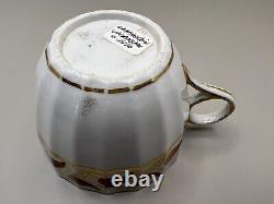 Antique Chamberlain Worcester Porcelain Tea Cup & Saucer, C. 1810