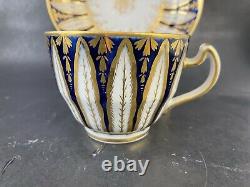 Antique Chamberlains Worcester Porcelain Tea-Cup & Saucer 126 Sir Charles Talbot