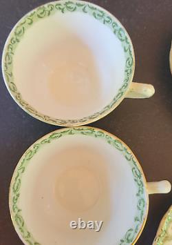 Antique China Henry Alcock Alma Tea Cup Saucer Set Lot of 15 Made in England