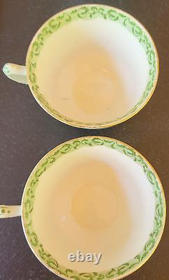 Antique China Henry Alcock Alma Tea Cup Saucer Set Lot of 15 Made in England