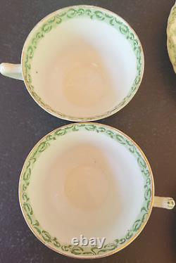 Antique China Henry Alcock Alma Tea Cup Saucer Set Lot of 15 Made in England