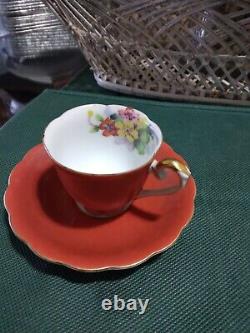 Antique China, Miniature Tea Cup And Saucer Made In Occupied Japan