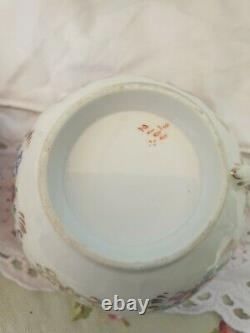 Antique Coalport Minton Split Handle Teacups (2)